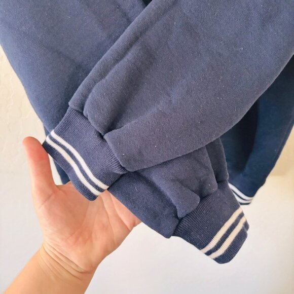 Disney Store Vintage Tigger Crewneck Sweater - Navy Blue White Trim Women’s - Picture 5 of 6